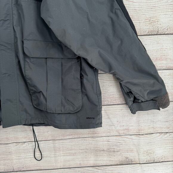 Billabong Explorer Snowboard Ski jacket Mens XL Gray Black Snowshield - Picture 6 of 15